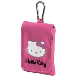 Чехол Hello Kitty для мобильного телефона, 11.5 x 1.5 x 7 см, карабин/шейный шнурок, нейлон, розовый, Hello Kitty  