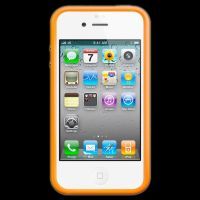 iPhone 4 Bumper Orange MC672ZP/A (чехол-бампер оранжевый для iPhone 4)  