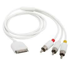 Component AV Cable <MC917> Компонентный кабель для подключения iPhone, iPad, iPod к ТВ  