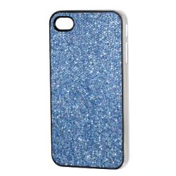 Футляр Fancy для Apple iPhone 4/4S, пластик, голубой, Hama  