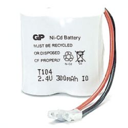 GP T104 2,4V 300mAh (10/100/4400) 