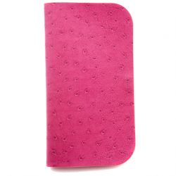 Чехол Fashion Sleeve для сотового телефона Samsung Galaxy S II (I9100), пластик/кожа/замша, розовый, Anymode   