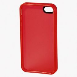 Футляр TPU для Apple iPhone 4/4S, силикон, красный, Hama  