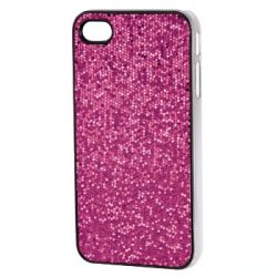 Футляр Fancy для Apple iPhone 4/4S, пластик, ярко-розовый, Hama  