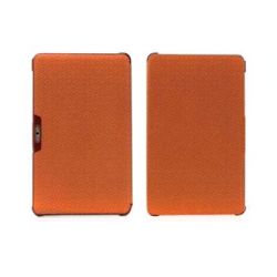 Чехол Slim Case для планшетного компьютера Galaxy Tab 10.1, кожа / пластик, коричневый, Anymode  