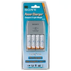 Power Charger+ 4 AA 2000mAh BLUE [BCG34HLD4K] (10/560) 
