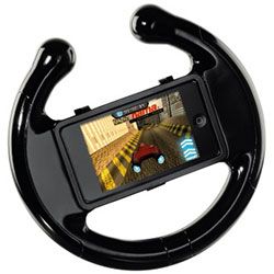 Игровое рулевое колесо Speed-X для iPhone 3G/3GS, черный, Hama  