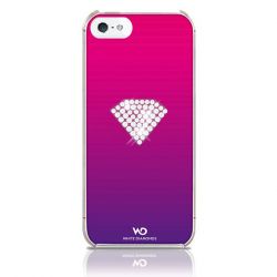   iPhone 5, iPhone5 Rainbow Pink, ,   Swarovski, , White Diamonds  