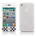 Bone (PH10011-W) Чехол BONE Phone Cube 4 для мобильного телефона iPhone 4, белый  