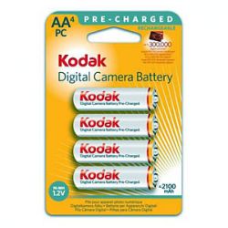  Kodak HR6-4BL 2100mAh Pre-Charged [KAARPC-4] (80/640/15360) 