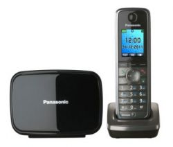 Р/Телефон Dect Panasonic KX-TG8611RUM (серый металлик) 