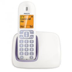 Р/Телефон DectPHILIPS CD2901P (Белый/Сиреневый) 