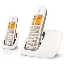 Р/Телефон DectPHILIPS CD2902N (Белый/Мокко) 