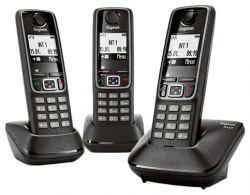 Телефон Dect Gigaset A420 TRIO RUS(2 доп. трубки к A420) 