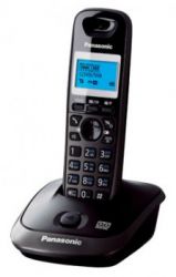 Р/Телефон Dect Panasonic KX-TG2521RUT (темно-серый металлик) 