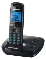 Р/Телефон Dect Panasonic KX-TG5521RUB (черный, автоответчик) 