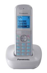 Р/Телефон Dect Panasonic KX-TG5511RUW (белый) 