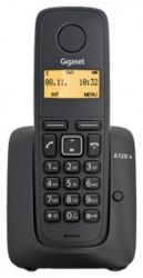 Телефон Dect Gigaset A120 RUS Black RUS (черный) 