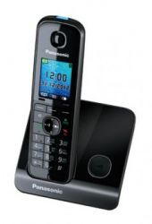 Р/Телефон Dect Panasonic KX-TG8151RUB (черный, трубка с резервным питанием) 