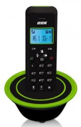 Р/Телефон Dect BBK BKD-815 RU (черный/зеленый) 
