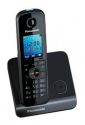 Р/Телефон Dect Panasonic KX-TG8151RUB (черный, трубка с резервным питанием) 