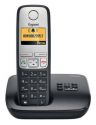 Телефон Dect Gigaset A400 AM RUS (Черный, автоответчик) 