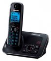 Р/Телефон Dect Panasonic KX-TG6621RUB (черный, трубка с резервным питанием, автоответчик) 