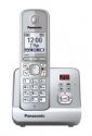 Р/Телефон Dect Panasonic KX-TG6721RUS (серебр. Мет., трубка с резервным питанием, автоответчик) 