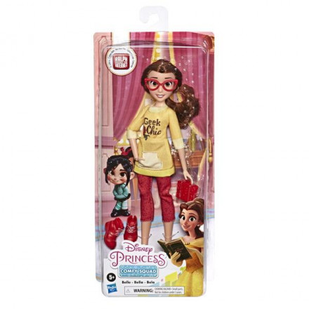 КУКЛЫ DISNEY PRINCESS (ПРИНЦЕССЫ ДИСНЕЯ) Кукла Hasbro Disney Princess Comfi squad Белль Hasbro E8401ES0-no КУКЛЫ DISNEY PRINCESS (ПРИНЦЕССЫ ДИСНЕЯ) Кукла Hasbro Disney Princess Comfi squad Белль Hasbro E8401ES0-no