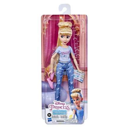 КУКЛЫ DISNEY PRINCESS (ПРИНЦЕССЫ ДИСНЕЯ) Кукла Hasbro Disney Princess Comfi squad Золушка Hasbro E9161ES0 КУКЛЫ DISNEY PRINCESS (ПРИНЦЕССЫ ДИСНЕЯ) Кукла Hasbro Disney Princess Comfi squad Золушка Hasbro E9161ES0